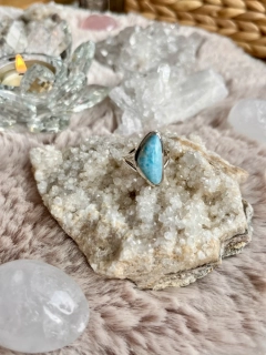Larimar prsten Ag 925